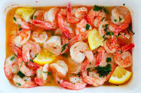 Oven Baked Garlic Butter Shrimp Scampi The Anthony Kitchen Recipe Garlic Butter Shrimp Butter Shrimp Seafood Recipes