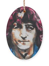 John Lennon..Up Close Ornament
