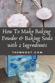 How To Make Baking Powder And Baking Soda Explained Gemma S Bigger Bolder Baking Homemade Baking Powder Baking Powder Recipe Baking Soda Substitute