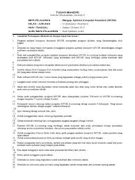 Membuat saldo awal hutang, piutang, stock. Tugas Mengoperasikan Aplikasi Komputer Akuntansi Myob Xi Ak Ta 16 17 Pdf