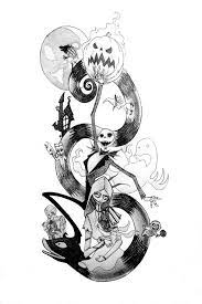 Every year at disneyland the nightmare before christmas. I Am The Pumpkin King A Nightmare Before Christmas By Cabaleiroart 24 Nightmare Before Christmas Tattoo Nightmare Before Christmas Drawings Christmas Tattoo