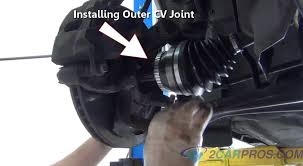 Cv joint fits toyota corolla. How To Replace An Automotive Cv Axle