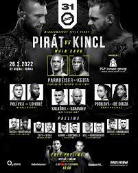 Im hauptkampf wird der champion im mittelgewicht samuel kristofic seinen titel gegen den lokalmatadoren patrik kincl verteidigen. Oktagon Mma Oktagonofficial Twitter