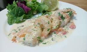 Crevettes Flambees Au Rhum Brun Et Creme De Vanille Recette Recettes De Cuisine Rhum Brun Crepe Banane