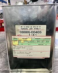 Toyota markets their own automatic transmission fluids under the toyota brand name. Toyota Automatic Transmission Fluid Wikipedia