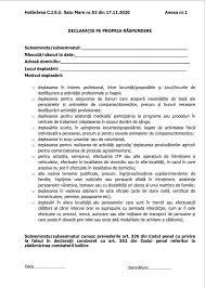 Document, declarație pe propria răspundere. DescarcÄƒ Aici DeclaraÈ›ia Pe Propria Raspundere ValabilÄƒ La Satu Mare Gazeta De Nord Vest