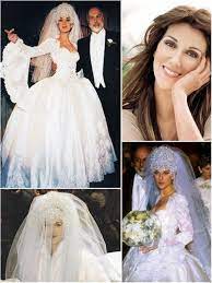 Top 10 Celebrity Wedding Dresses Of All Time Women S Magazine By Women Famous Wedding Dresses Wedding Dress Train Celebrity Wedding Dresses