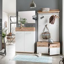 Schuhbank Nerola In 2020 Garderobenpaneel Garderobenschrank Modulare Mobel