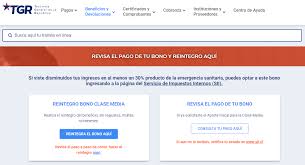 Una vez que evalúas si te clasificas por el bono de clase media o no, si te aceptan por el beneficio, verás este título Bono Clase Media Sii Extendio Plazo De Restitucion Para Trabajadores Dependientes Que Recibieron El Beneficio De Manera Irregular
