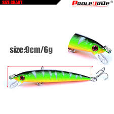 Us 0 81 40 Off Proleurre Fishing Lure 9cm 5g Minnow Wobblers Swim Bait With Hooks Fishing Tackle Artificial Hard Bait Crankbait Fishing Tackle In