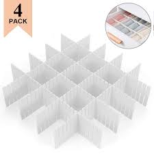 25 cool diy projects and ideas you can do yourself. Drawer Dividers 4pcs Diy Plastic Grid Plastic Adjustable Drawer Dividers Household Storage Makeup Socks Underwear Organizer Mega Deal 9d3e Cicig