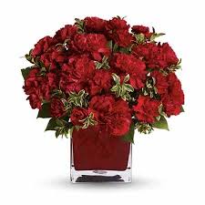 Precious Love Red Carnation Bouquet At Send Flowers Phone 25733891 mobile or whatsapp 66620854 delivery. precious love red carnation bouquet