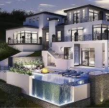 Black And White Modern House Bloxburg Beautiful Modern House Dream House Architecture House House Designs Exterior