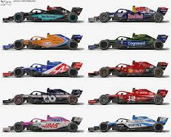 2021 fia formula one world championship™ race calendar. F1 2021 Livery Concepts Formula1