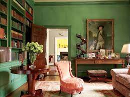 Modern bedrooms with green walls don't have to feature loud colors, as shown in this sophisticated space. Inspiring Green Rooms From The Ad Archives Architectural Digest