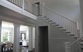 Under The Stairs Door To Basement Transitional Entrance Foyer Door Under Stairs Entrance Foyer Stairs
