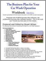 _ car wash will be the cleanest and most technologically advanced 5 bay coin operated wash facility available. Company Description In A Business Plan