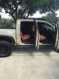 Katzkin Leather For Your Tacoma Toyota Tacoma Interior Toyota Tacoma Mods Custom Trucks