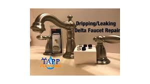 Fix leaky kitchen faucet delta. How To Repair Leaking Dripping Delta Faucet Youtube