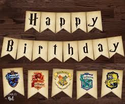 Happy Birthday Harry Potter Cake Topper Printable Novocom Top
