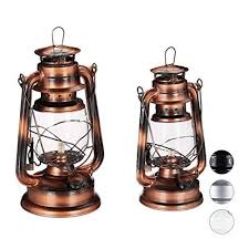 Relaxdays Petroleumlampe 2er Set Echte Ollampe Als Fensterdeko Oder Gartenlaterne Mit Henkel 24 Und 28 Cm Kup In 2020 Laterne Garten Petroleum Lampe Petroleumlampe