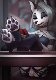 Also is this month's patreon wallpaper, where the higher rez and much naughtier version is available here #helluvaboss #helluvabossfanart #fanart #helluvabossloona #luna #loona #loonafanart #animation #hazbinhotel #visipop. More Fanart Of Loona From Helluva Boss Femalewerewolves
