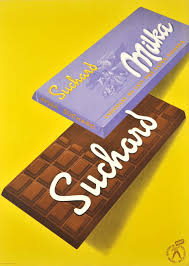 Suchard Milka Paul O Althaus 1950 Circa Vintage Posters Milka Book And Magazine Design