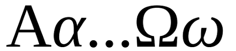 Alpha Et Omega Alphabet Grec Alphas Alpha Et Omega
