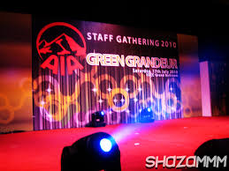 Jnc provides venue design and production, av system, lighting effect & mc annual dinner backdrop. Klcc Aia Annual Dinner 2010 Event Shazammm Weddings