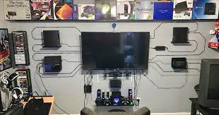 The Perfect Gaming Cave Video Game Rooms Video Game Room Game Room Design
