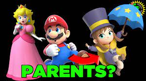 With The Recent Trend Of Trying To Find A Connection Between Hat Kid And Mario I Made This Pseudo Thumbnail Mario Cool Cartoons Trending