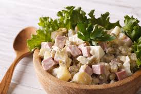 Оливье с копченой курицей и перепелиными яйцами. Podlinnaya Istoriya Salata Olive S Receptami I Sovetami Gazeta Ru