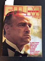 Film Review Magazine Marlon Brando The Godfather cover Lindsay Marsh  Centerfold