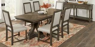 Cindy Crawford Home Calle Vista Brown 7 Pc Dining Room Dining Cindy Crawford Home Rustic Dining Table
