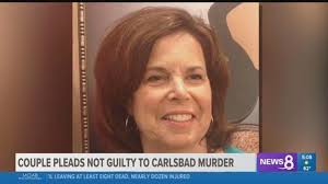 Man and woman accused in stabbing death of Carlsbad woman appear in court