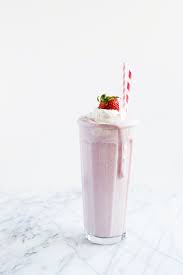 Roasted Strawberry Malt Milkshake Hungrygirlporvida Com Recipe Roasted Strawberries Malt Milkshake Milkshake