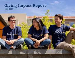 Giving Impact Report 2020-2021 by Berkeley Law