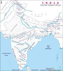 The Map Showing Hills And Rivers India Map Indian River Map Geography Map World river map shows all the major and important rivers of the world, with their sources of origin and their course of flow and from which cities they are passing. india map indian river map geography map
