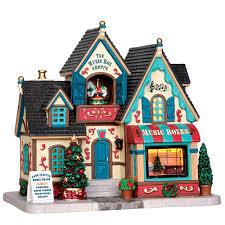 Lemax Village Collection Christmas Village Building The Music Box Shoppe Kmart 39 99 Lemax Christmas Village Christmas Villages Christmas Village Houses