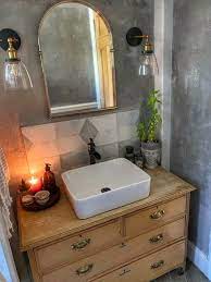 Bathroom Vanity From Vintage Furniture