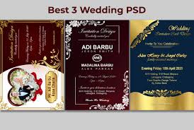 With our printing partner, zazzle, it makes it easy to start with any design. Best 3 Luxury Wedding Invitation Card Design Free Psd Templates