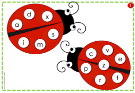 Alphabet Des Coccinelles Le Jardin D Alysse Jeux Alphabet Alphabet Coccinelle