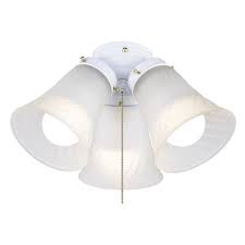 Shop for ceiling fan light kits in ceiling fan parts. Patriot Lighting Cluster 3 Light White Led Ceiling Fan Light At Menards