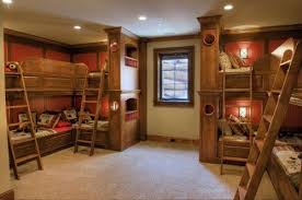Bunk beds are the perfect fun solution for making the most of the space in a bedroom. Bunk Room For Up To 8 Kids Bunk Beds Built In Built In Bunks Sleeping Nook