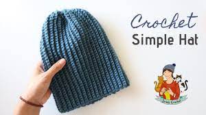 Crochet Simple Beginner Friendly Hat Beanie Tutorial Youtube Crochet Tutorial Pattern Crochet Crochet Tutorial