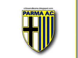 During this time, the badge was tweaked. Parma Logos
