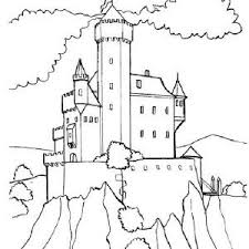Medieval castle coloring pages for adults. Medieval Castle Medieval Castle On Top Of Hill Coloring Page Medieval Castle On Top Of Hill Coloring Castle Coloring Page Cool Coloring Pages Coloring Pages