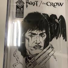 Faust Crow (2023) # 0 ( CGC 9.2) Signed & Sketch Tim Vigil * Sketch edition 