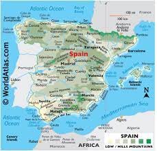 Teachers can print out unlimited individual copies of country map outlines to test students on location labeling or ask them to draw symbols or terrain elements, just to name a couple of suggestions. Spain Maps Facts World Atlas