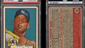 Ending today at 6:15pm pdt. Mickey Mantle Baseball Card Sells For Record 5 2 Million